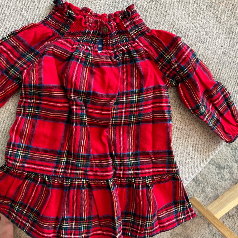 Christmas dress size 12-18 months